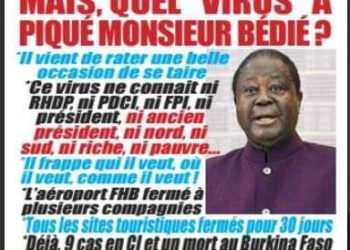 Revue de presse: Le coronavirus s’installe à la Une des journaux ivoiriens