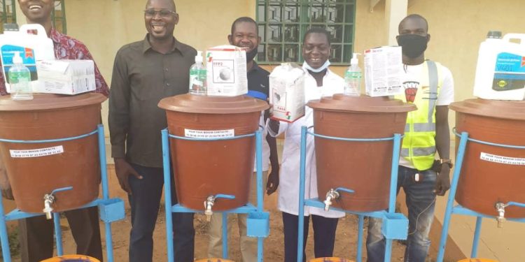 Covid-19: Sabima Africa renforce le dispositif de protection du Centre médical de Pouytenga