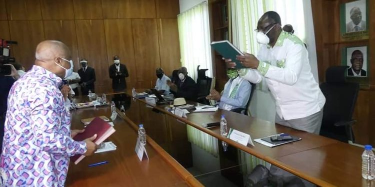 Présidentielle 2020: Le PDCI et le FPI signent le document  cadre de leur collaboration