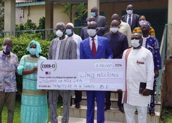 COVID-19 : Le Coebci contribue à la lutte au Burkina Faso 