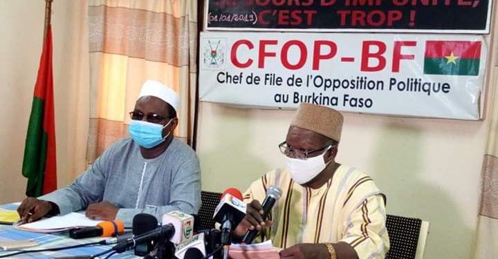 Burkina Faso : L&rsquo;Opposition politique déplore l&rsquo;aggravation de la crise sécuritaire