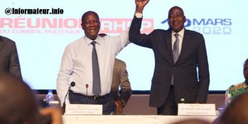 Présidentielle 2020: Ouattara, héritier de son défunt « fils » Gon au RHDP