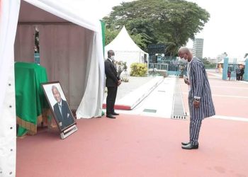 Hommage à Amadou Gon Coulibaly : Le Premier ministre du Faso et une forte délégation à Abidjan