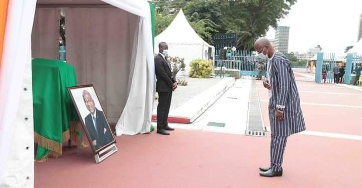 Hommage à Amadou Gon Coulibaly : Le Premier ministre du Faso et une forte délégation à Abidjan