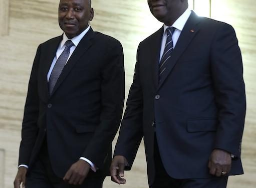 Décès de Gon : Ouattara salue la mémoire « d&rsquo;un homme d&rsquo;Etat de grande loyauté, de dévouement et d&rsquo;amour pour la patrie »