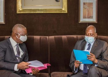 France: Première apparition publique pour Gon Coulibaly