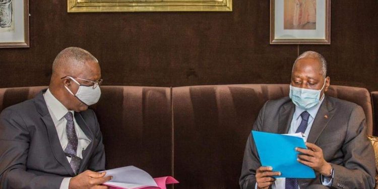 France: Première apparition publique pour Gon Coulibaly