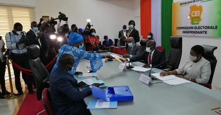 Présidentielle 2020 : La CEI a réceptionné le dossier de candidature de Guillaume Soro 