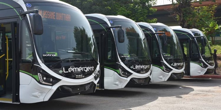 Transport urbain: La Sotra met fin à l&rsquo;isolement de Yopougon-Niangon