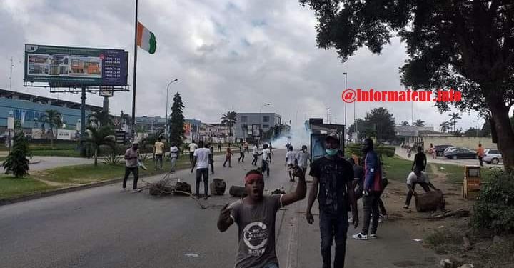 Présidentielle 2020 : Les manifestations de  rue reprennent du service en Côte d’Ivoire
