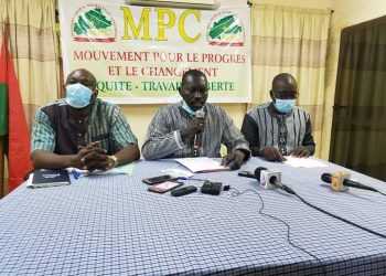 Burkina : Le MPC annonce sa démission de la majorité présidentielle