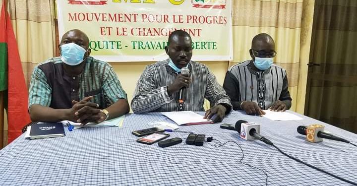 Burkina : Le MPC annonce sa démission de la majorité présidentielle