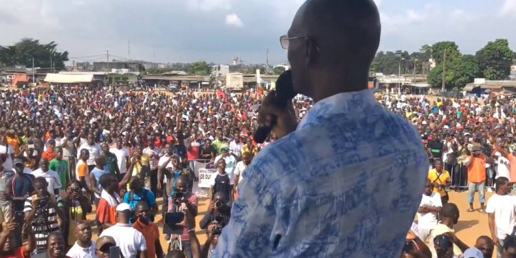 Mamadou Koulibaly : «Le mot d’ordre qui a été lancé est la désobéissance civile. Aux lois injustes, nul n’est tenu d’obéir»