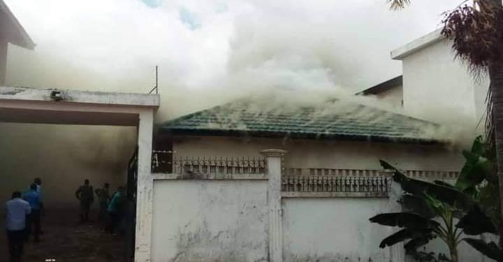 Présidentielle 2020: La résidence d&rsquo;Affi Nguessan incendiée