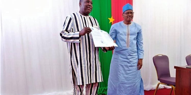 Présidentielle: Après le dépôt de sa candidature, Zéphirin Diabré dit « mesurer le poids de la responsabilité »