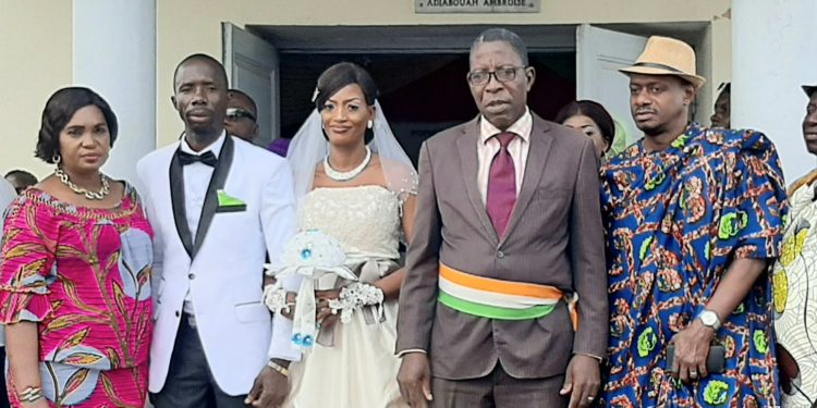 Coin du bonheur: Amani Edouard et Mé Henriette unis pour la vie