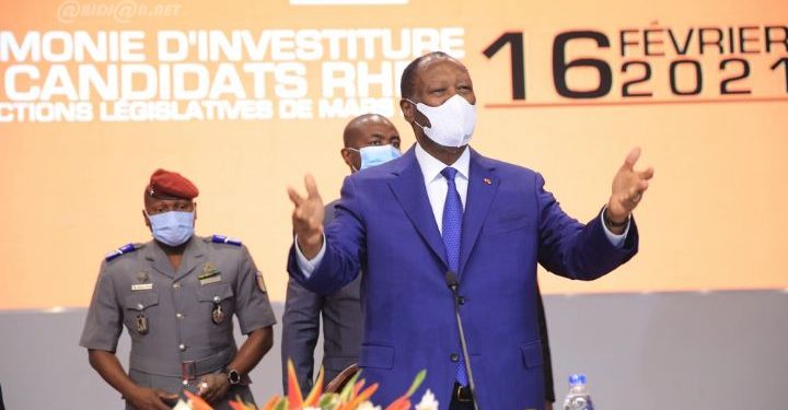 Législatives: Ouattara veut renforcer sa majorité avec les 254 candidats de son parti