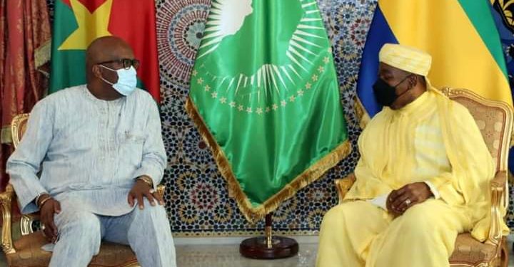 Coopération : Le président du Faso en visite de travail et d&rsquo;amitié au Gabon