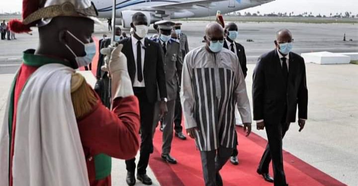 Obsèques du Premier ministre Hamed Bakayoko : Arrivée du président du Faso à Abidjan