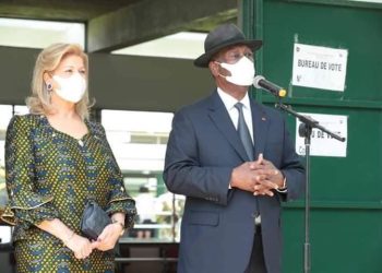 Législatives/ Alassane Ouattara après avoir voté: « La santé du Premier ministre n&rsquo;est pas encore très stable »