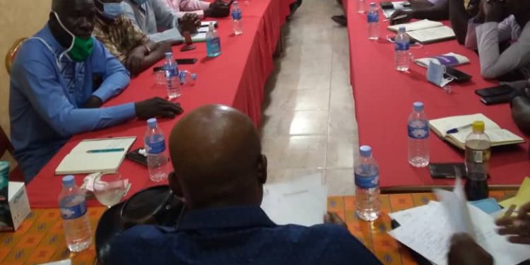 Yamoussoukro: La réunion des Pca de coopératives de café cacao en images