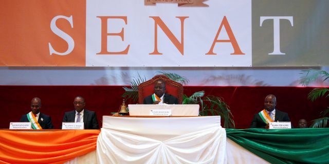 Sénat/Ouverture de la session ordinaire 2021à Yamoussoukro, mardi