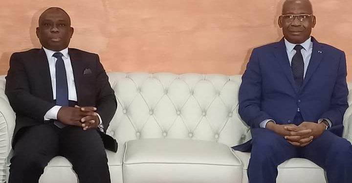 Côte d’Ivoire: Le ministre KKB reçu en audience par le président du Conseil Constitutionnel