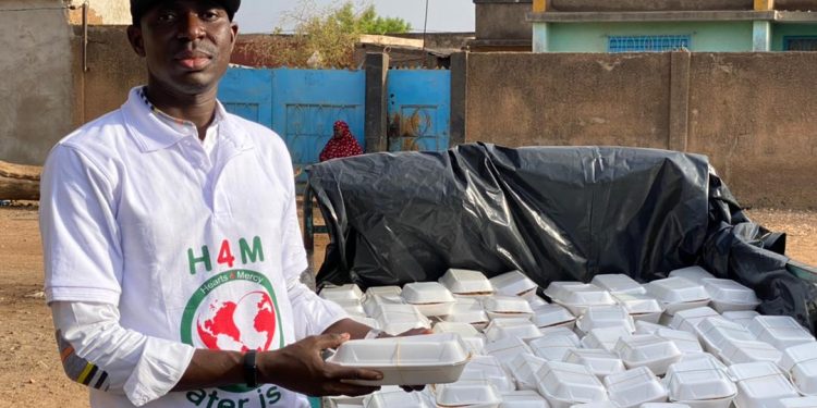 Burkina: 1500 plats distribués par l’AGV et son partenaire H4M durant ce mois de ramadan