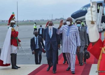 IDA-20: Arrivée du président du Faso à Abidjan