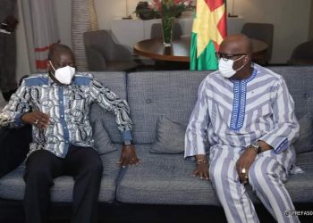 IDA-20: Roch Kaboré échange à Abidjan avec Ousmane Diagana