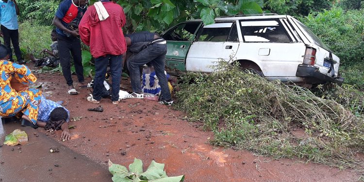 Divo: Sortie de route d&rsquo;un véhicule, 5 blessés dont 2 graves