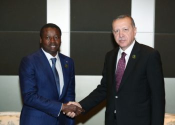 Togo: Erdogan rencontre ses homologues Faure, Roch et Weah à Lomé