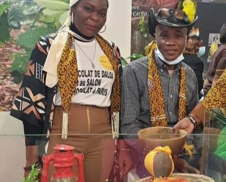 Salon du Chocolat : Le chocolat Scinpa et de Daloa au hall4 de la porte de Versailles