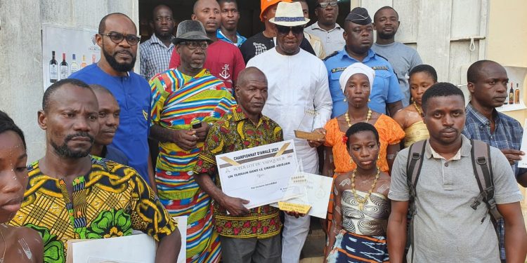 Championnat d’Awalé 2021 : Mathurin Yapi remporte un terrain d’une valeur de 10 millions FCFA