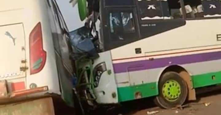 Gagnoa: Au moins 6 morts dans une collision entre 2 cars d’une même société