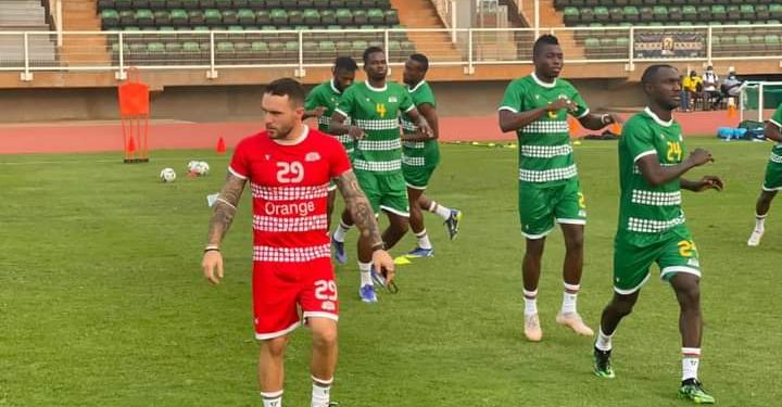 CAN 2022 : Première séance d’entraînement des Étalons à Yaoundé