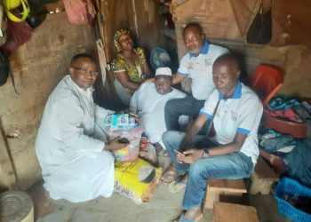 San-Pedro : Le délégué Caphci et la Mission Catholique Consolata au côté du président des personnes handicapées