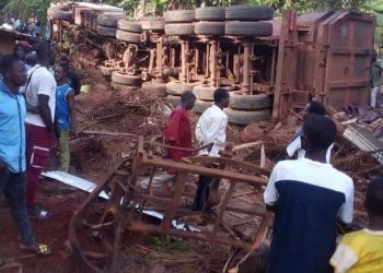 Biankouma: Un gros camion fonce sur une habitation et fait 2 morts