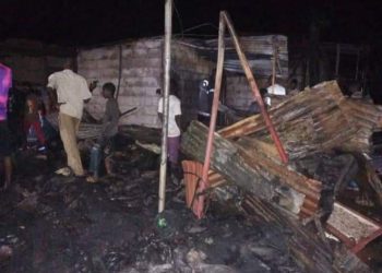 Burkina/Kaya: Plusieurs boutiques du marché central partent en fumée, aucune victime