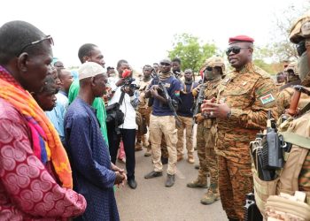 Massacre de Seytenga : Le Président Damiba sur les lieux, promet que les assaillants seront retrouvés