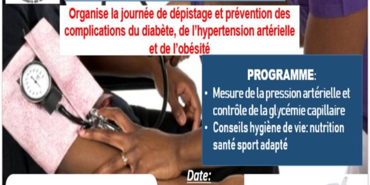 Diabète et hypertension artérielle: Journée de dépistage au Consulat général du Burkina à Abidjan, samedi