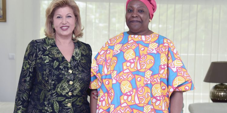 Côte d’Ivoire: La Première Dame a échangé avec la Directrice pays de l’ONUSIDA