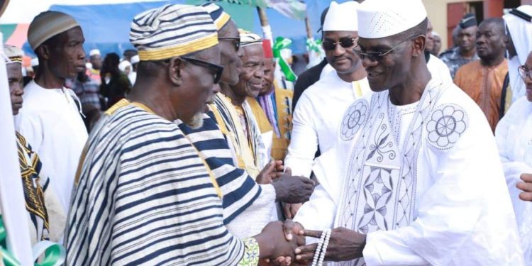 Tonpki: Les pèlerins prient pour le président de la République à Sakourala