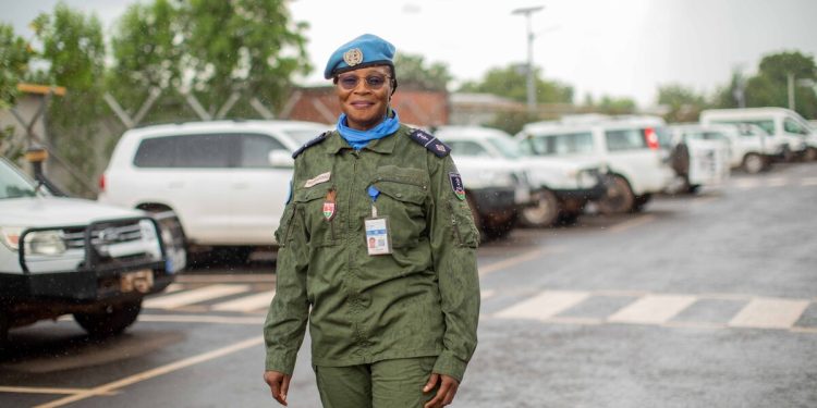 Minusma : L’adjudant-chef Alizéta Kaboré, la femme policière de l’année des Nations Unies