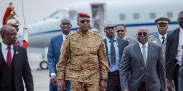 Côte d&rsquo;Ivoire: L&rsquo;arrivée du Président du Faso à Abidjan en images