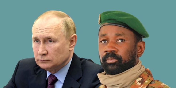 Mali: Vladimir Poutine invite Assimi Goita au prochain sommet Russie-Afrique