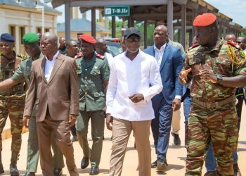 Bénin: Patrice Talon visite les chantiers du marché de gros et une caserne militaire
