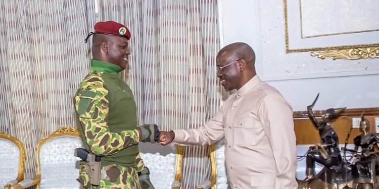 Après Tchiani au Niger: Guillaume Soro reçu par le capitaine Ibrahim Traoré