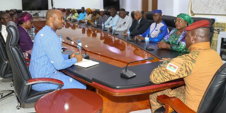 Burkina/Coopération: Des députés maliens reçus par le Capitaine Traoré