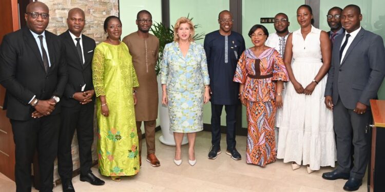 FEMUA 2024 : Asalfo présente les grandes articulations du festival à Mme Ouattara